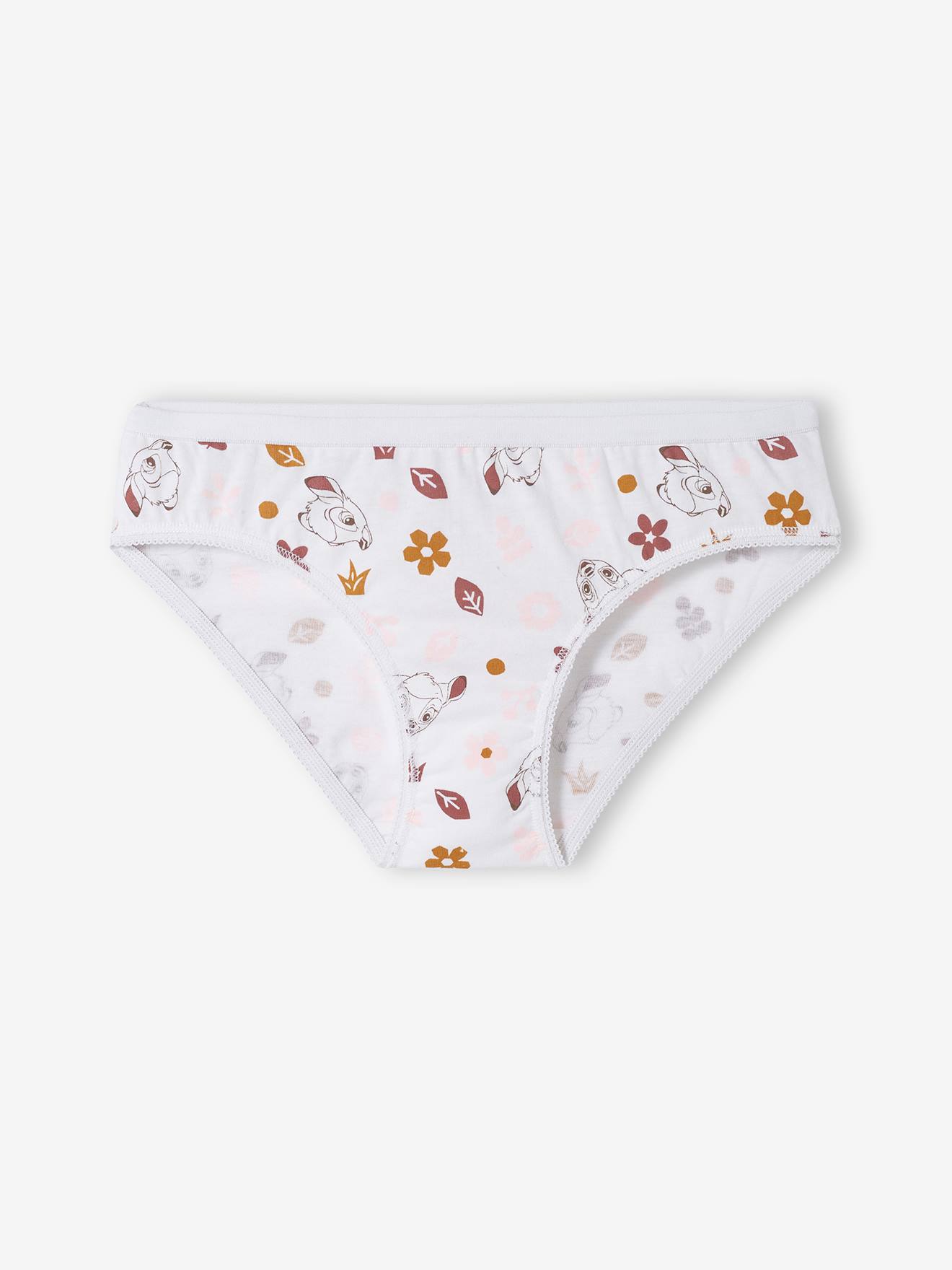 Lot de 5 culottes DS® Bambi lot gris, bordeaux, camel, ros