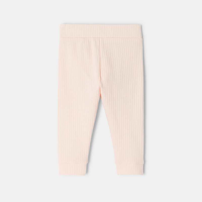 Legging en coton rose naissance Absorba