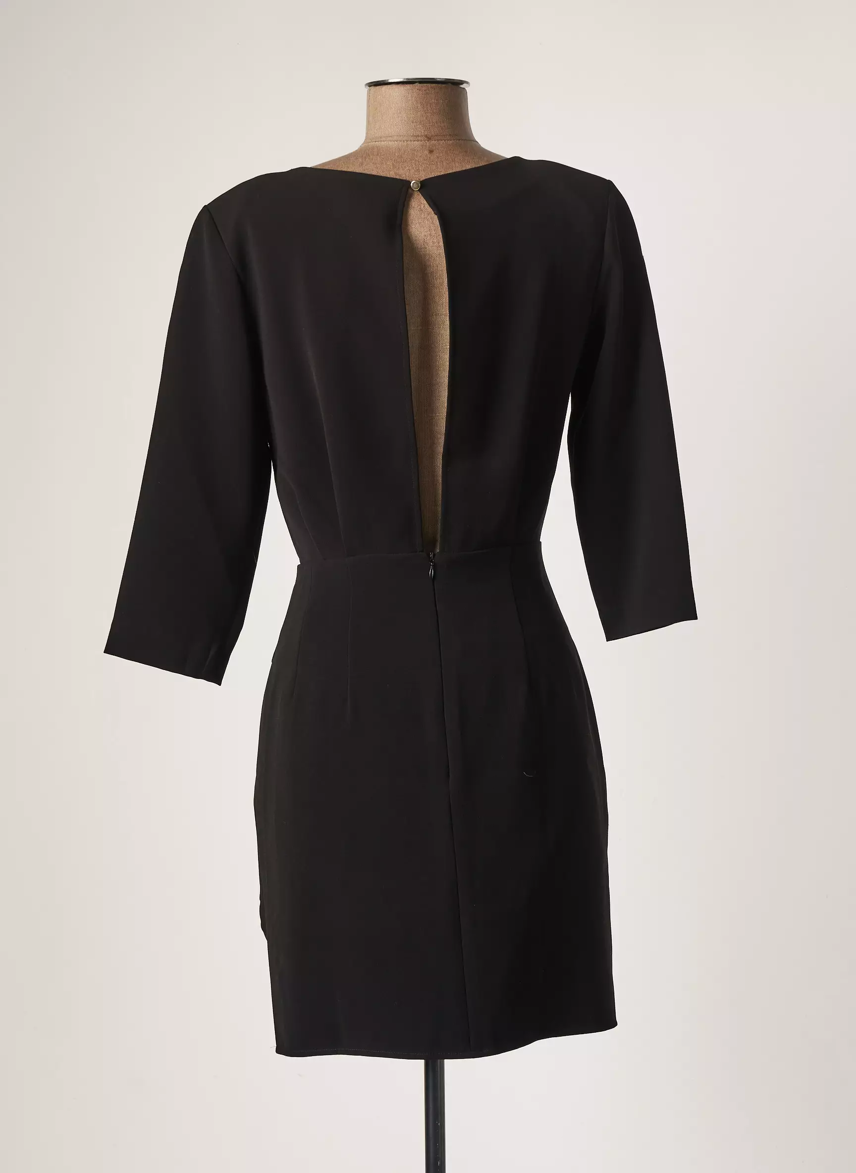 Ba Sh Robes Mi Longues Femme couleur noir