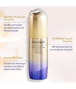 Shiseido Vital Perfection Uplifting & Firming Augencreme-15 ml