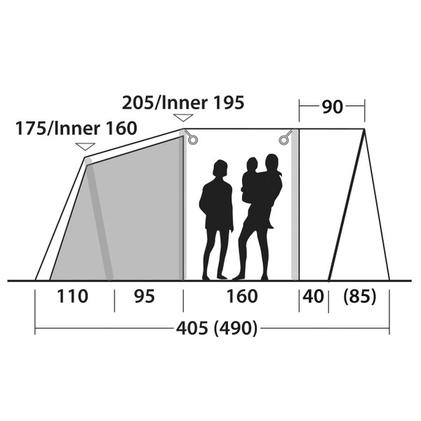 ELMDALE 3PA - Familienzelt