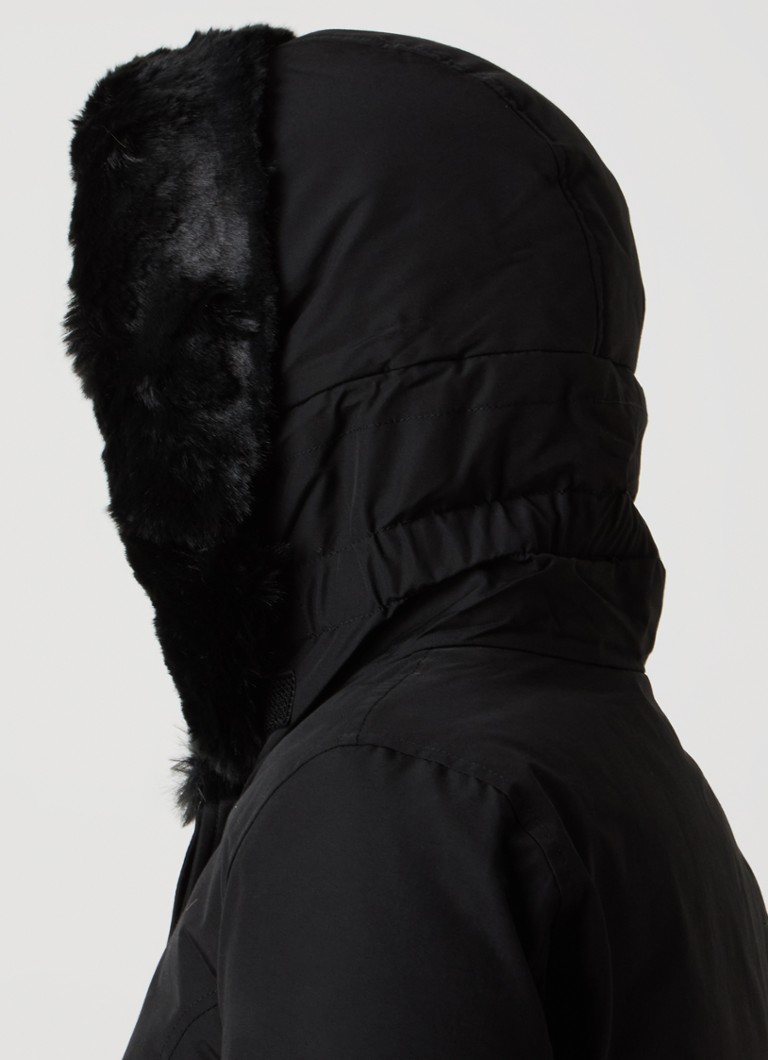 Zateplená parka Woolrich Beaker s péřovou výplní a kapucí