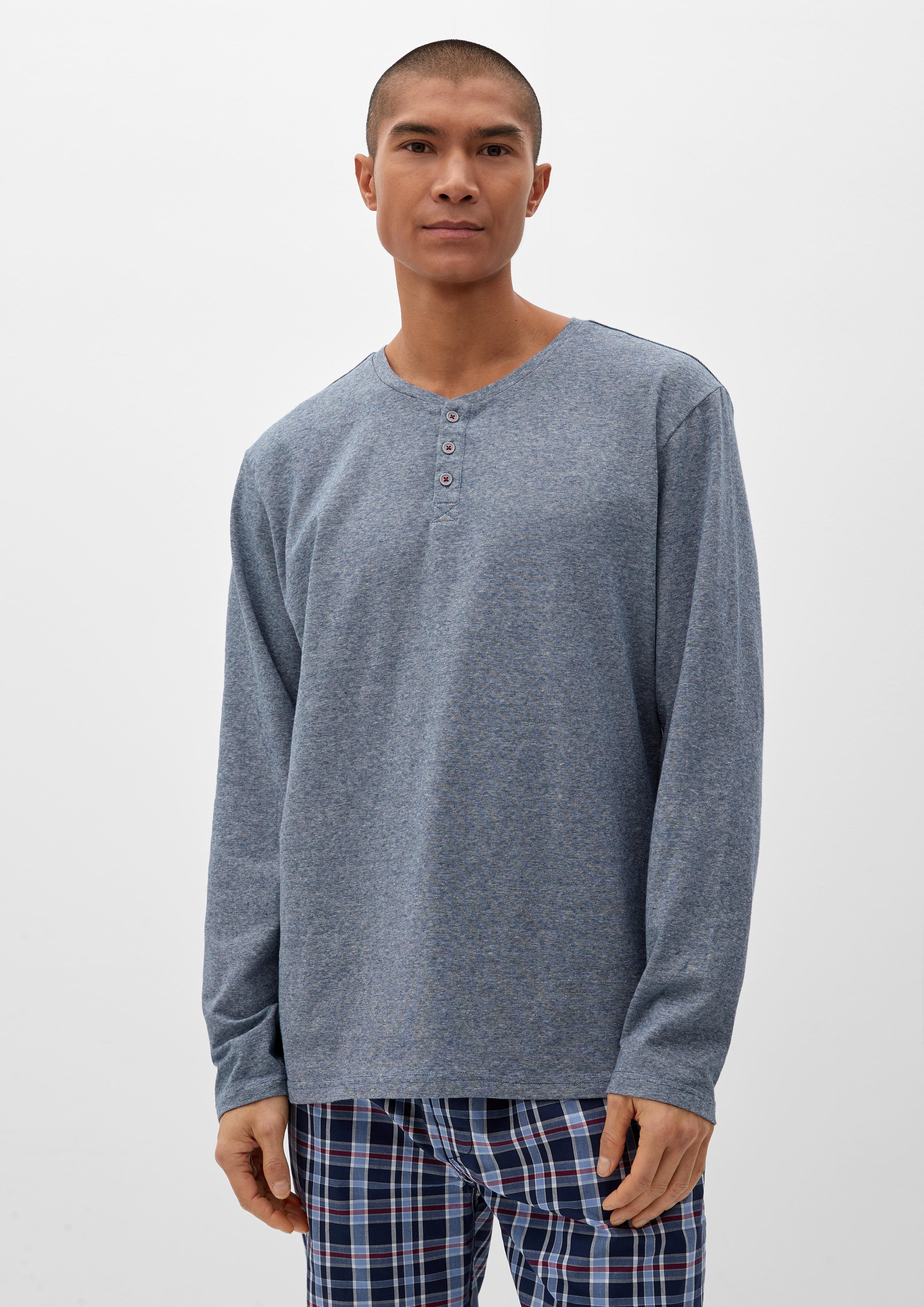 Meliertes Langarmshirt  6007556-56W1
