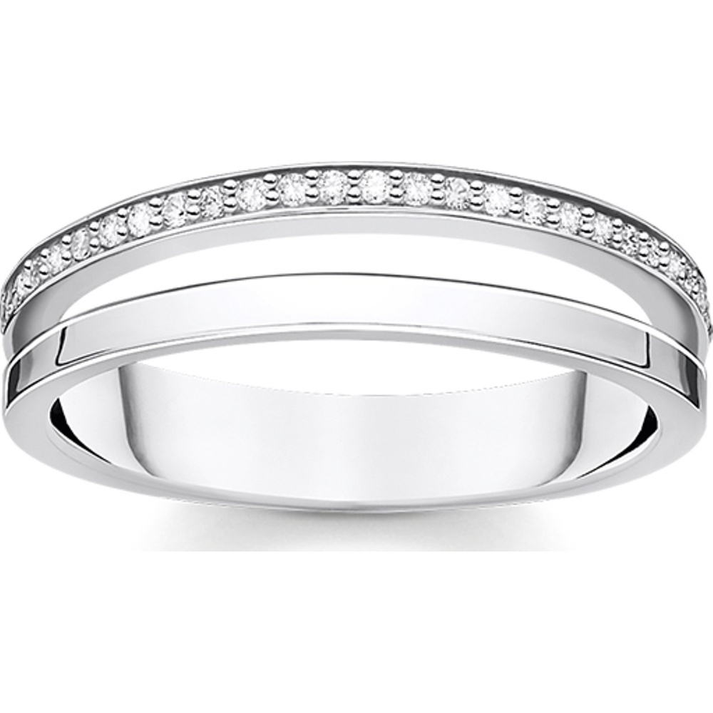 Thomas Sabo Bague pour femme 925 Argent argent Bague
