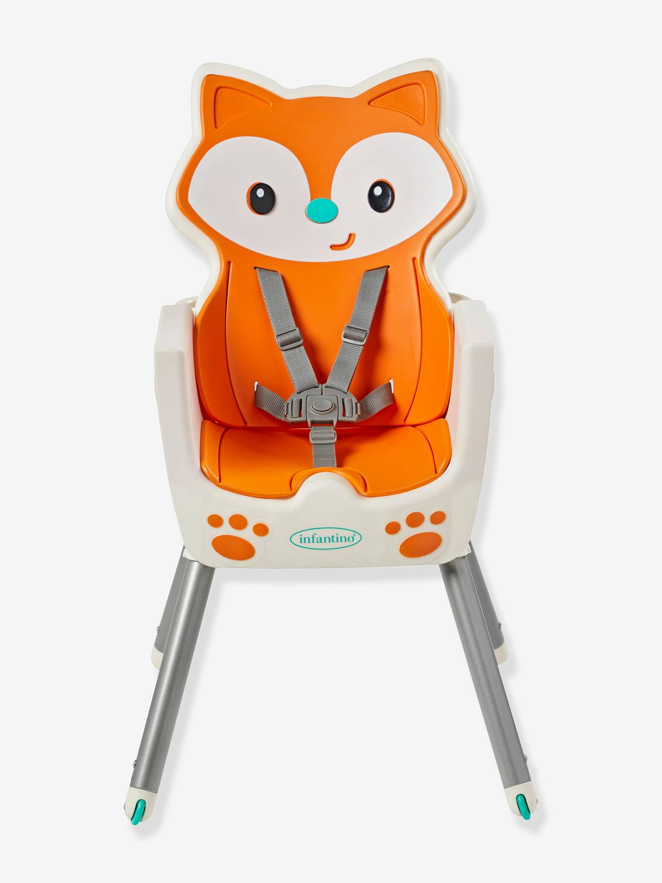 Infantino Baby 3-in-1-Hochstuhl INFANTINO, Fuchs - orange
