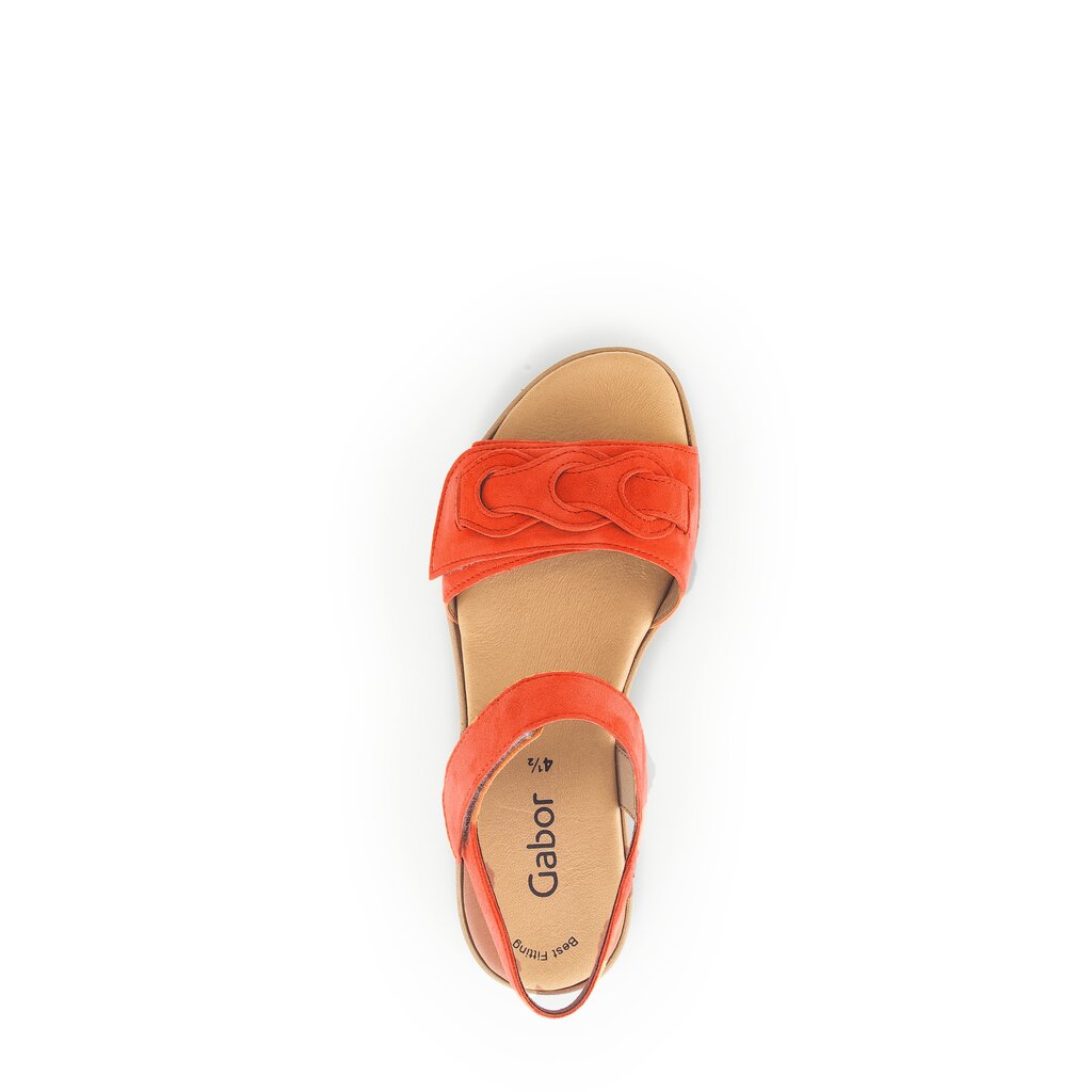 Gabor fashion Plateau Sandale orange