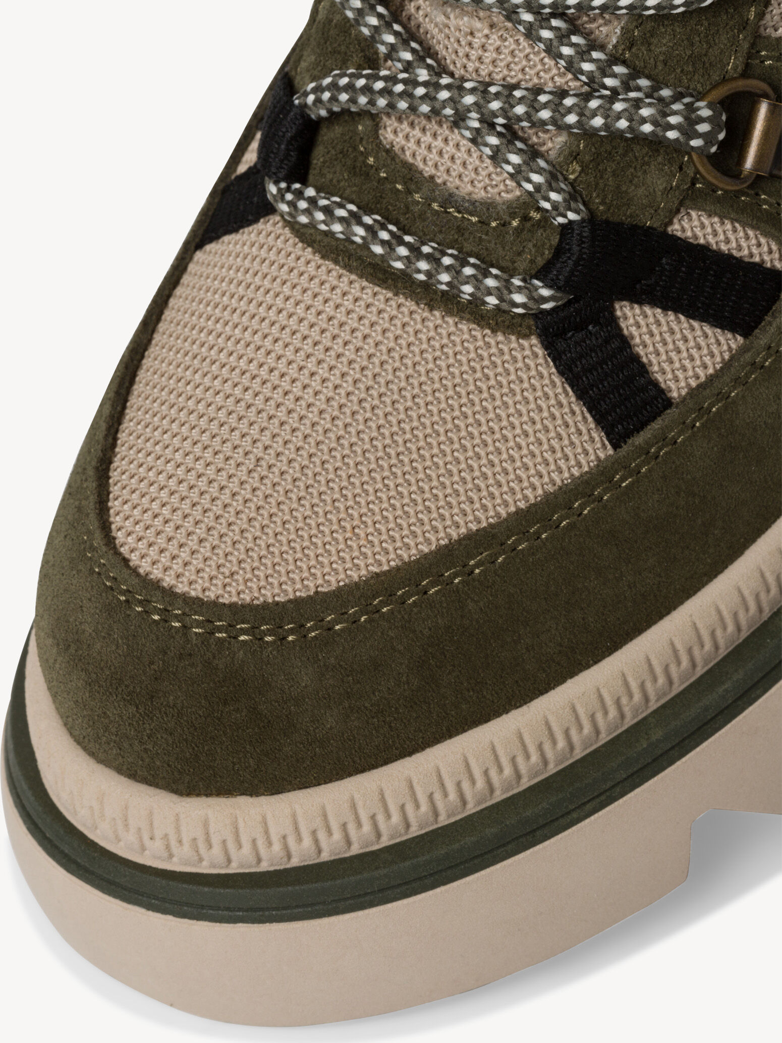Bottine en cuir - vert doublure chaude