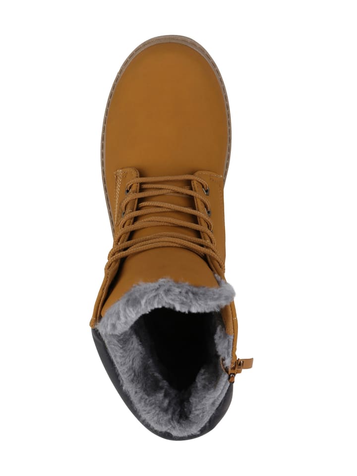 VAN HILL Worker Boots Derek in Hellbraun günstig kaufen