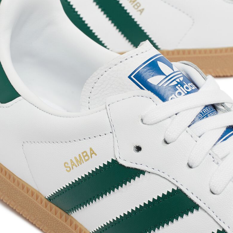 adidas Originals Wmns Samba OG ftwr white/collegiate green/gum 3