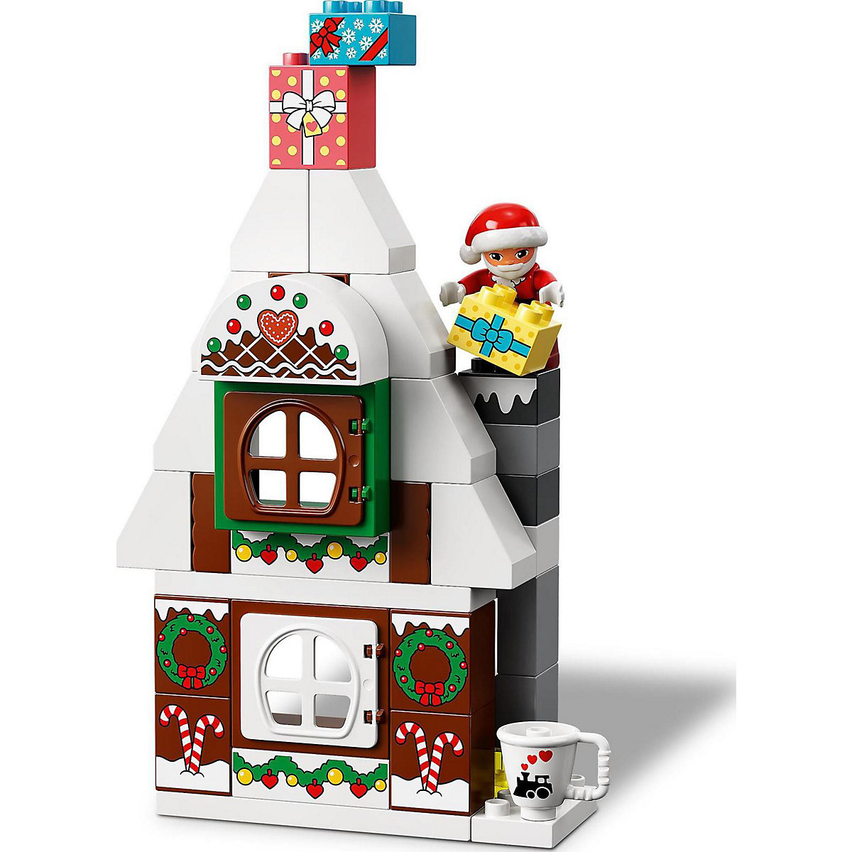 LEGO® DUPLO 10976 Lebkuchenhaus mit Weihnachtsmann