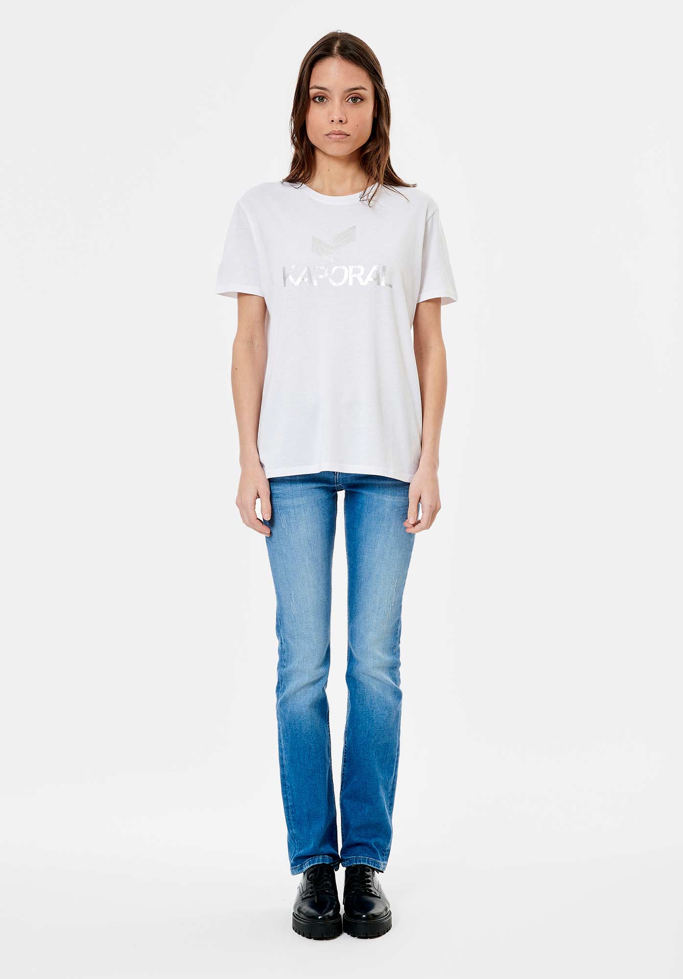 LEMIL  T-shirt blanc Femme