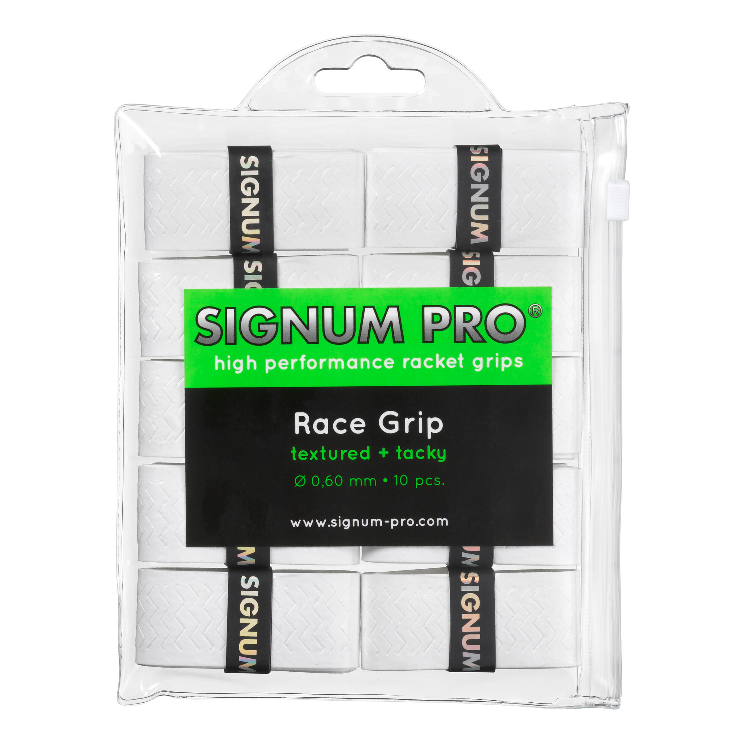 Race Grip 10er Pack - Weiß