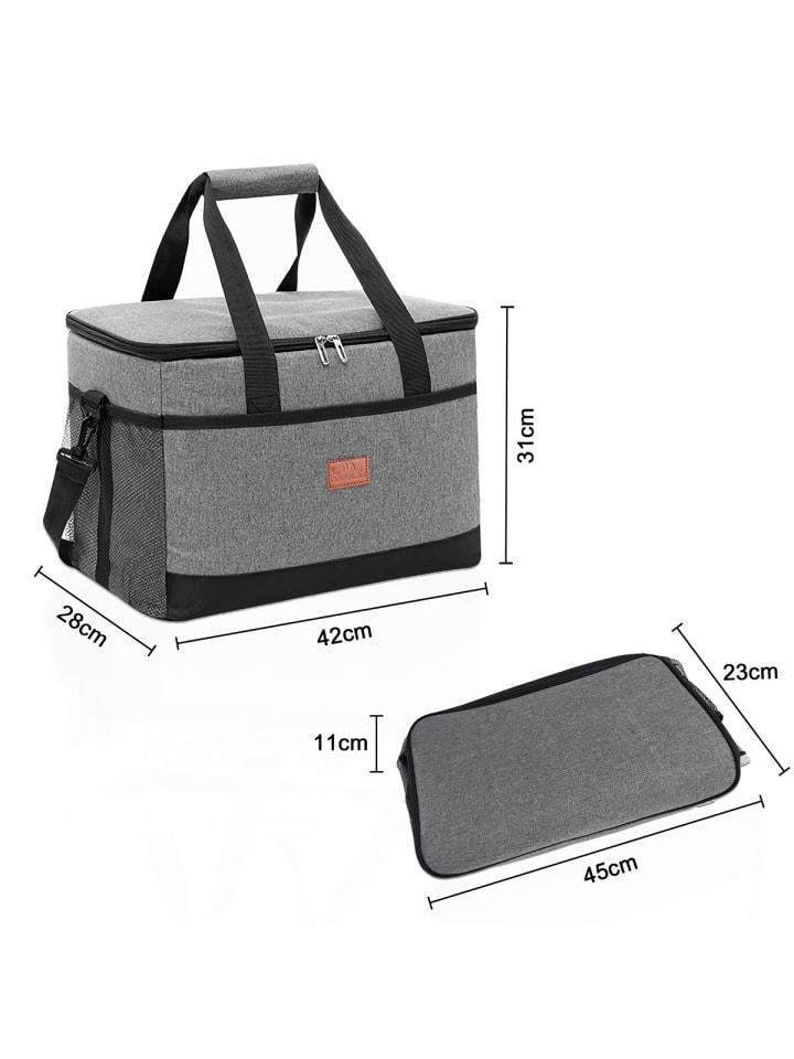 Intirilife Tragbare Kühltasche in LILA mit 33 Liter günstig kaufen 33 L