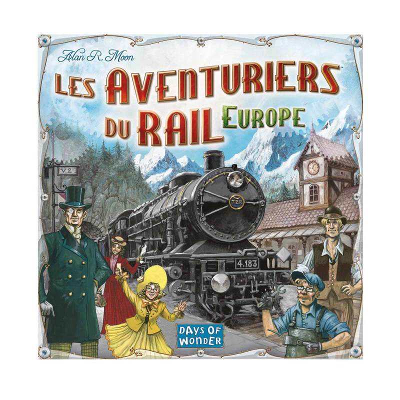 Jeu de société Les aventuriers du rail Europe Asmodée
