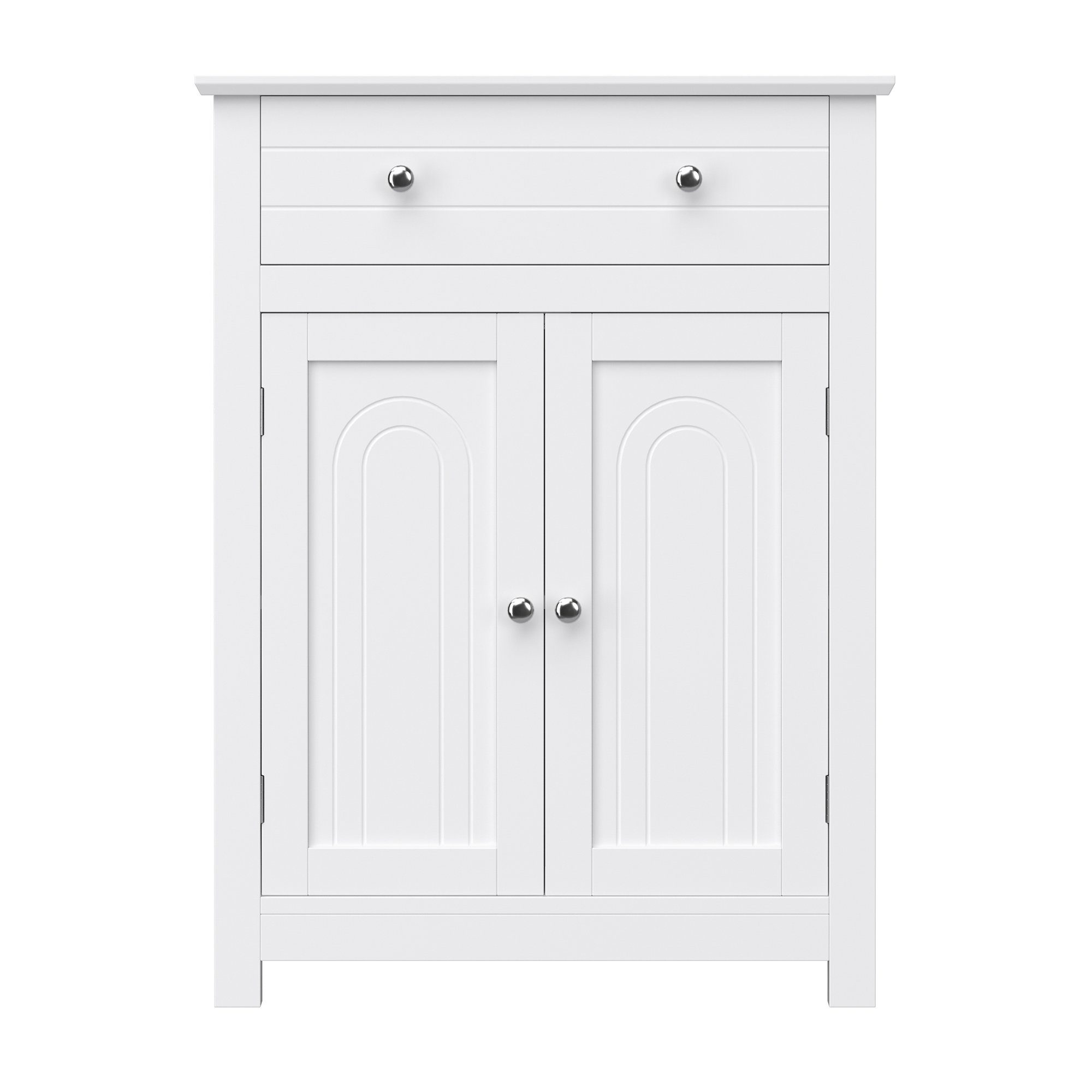 VASAGLE Badkommode Badezimmerschrank, mit Schublade und Zwischenfach