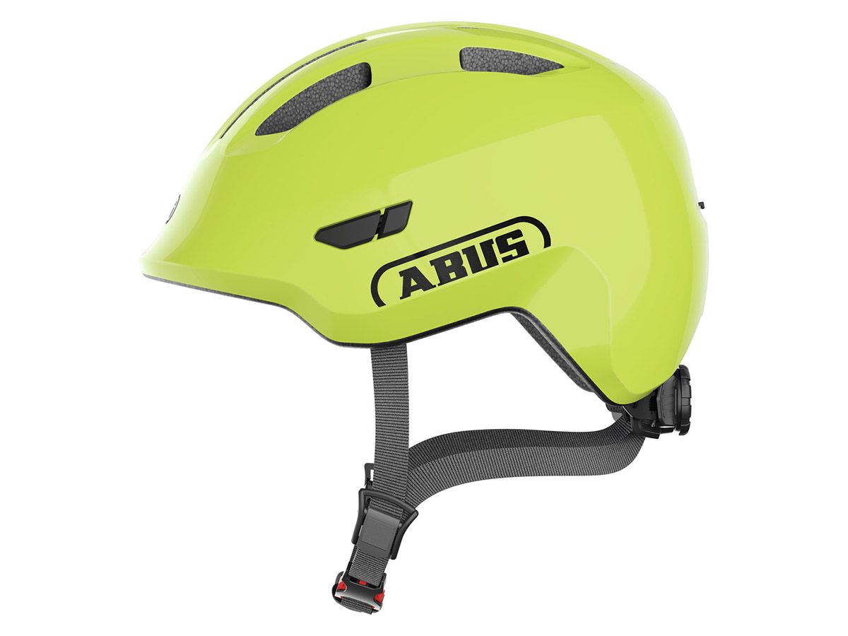 Abus Smiley 3.0 Shiny Yellow Kinderfahrradhelm