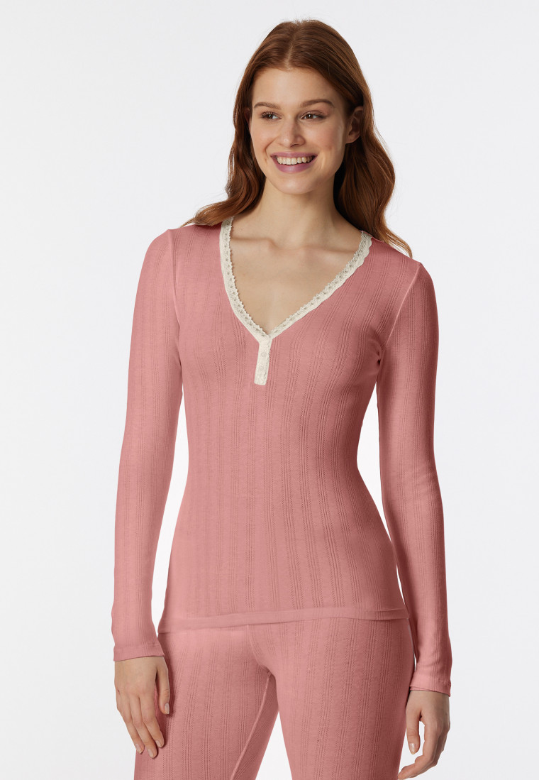 Shirt langarm schwarz - Revival Agathe