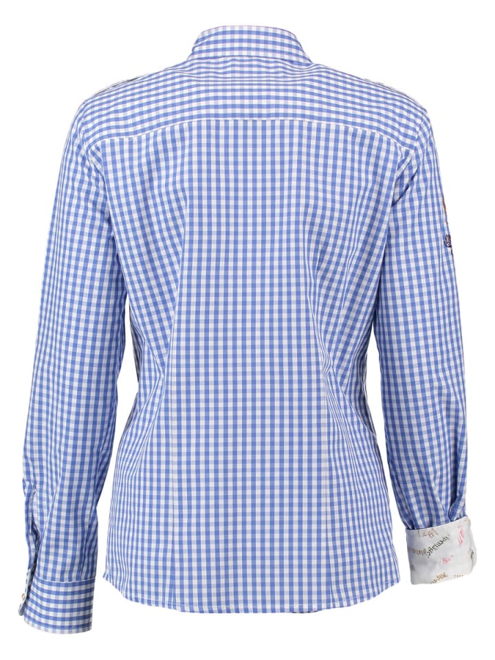 OS-Trachten Trachtenbluse Fronix in jeans günstig kaufen