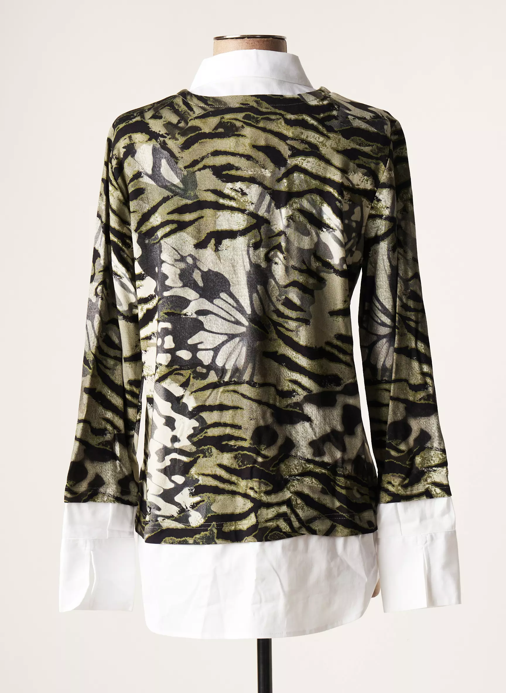 Justwhite Tops Femme couleur vert