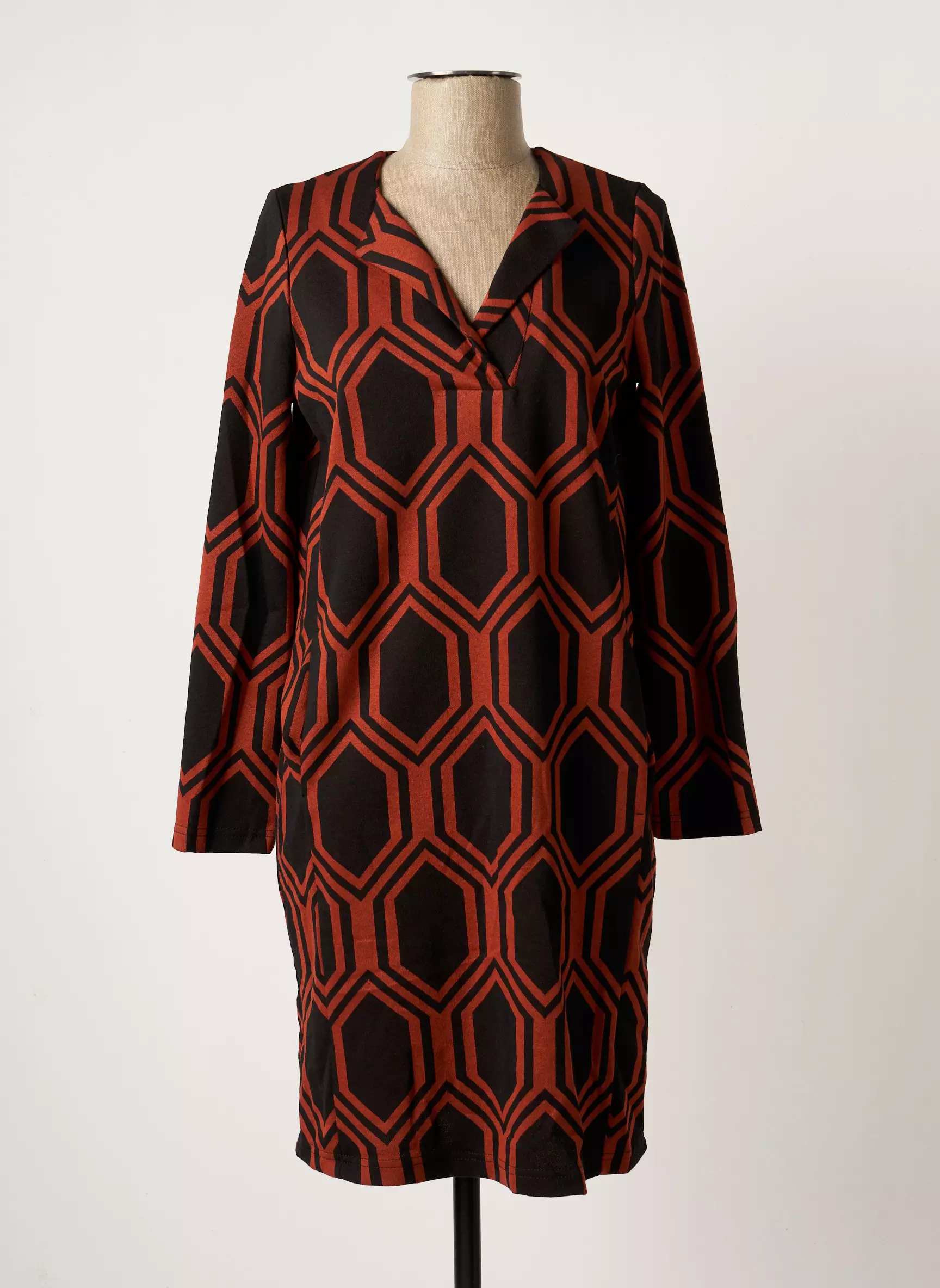 La Fee Maraboutee Robes Mi Longues Femme couleur orange