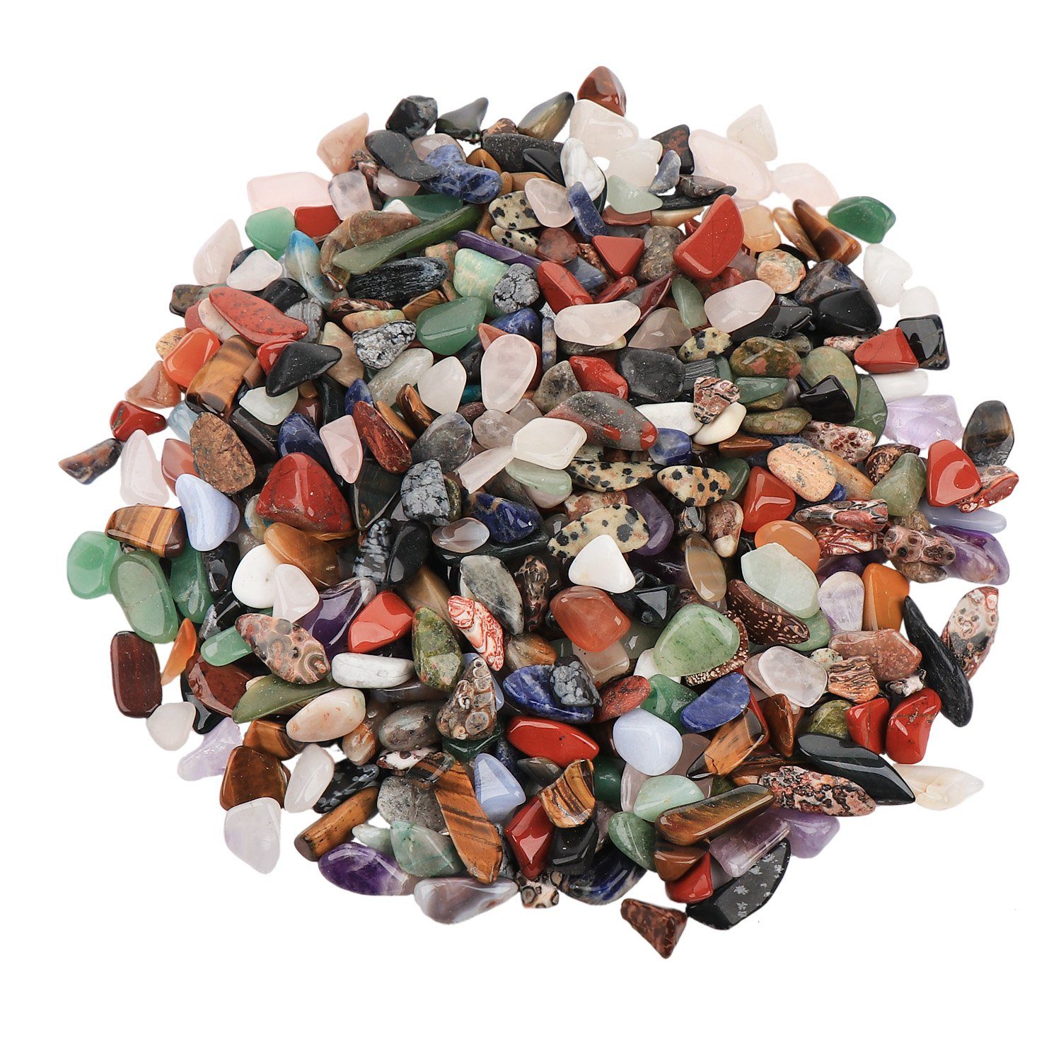 NKlaus Mineralstein 100g Trommelsteine 10 - 20mm Edelsteine natürliche