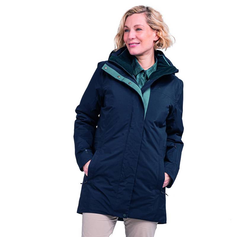 Schöffel 3in1 Parka Barth L Doppeljacke Damen