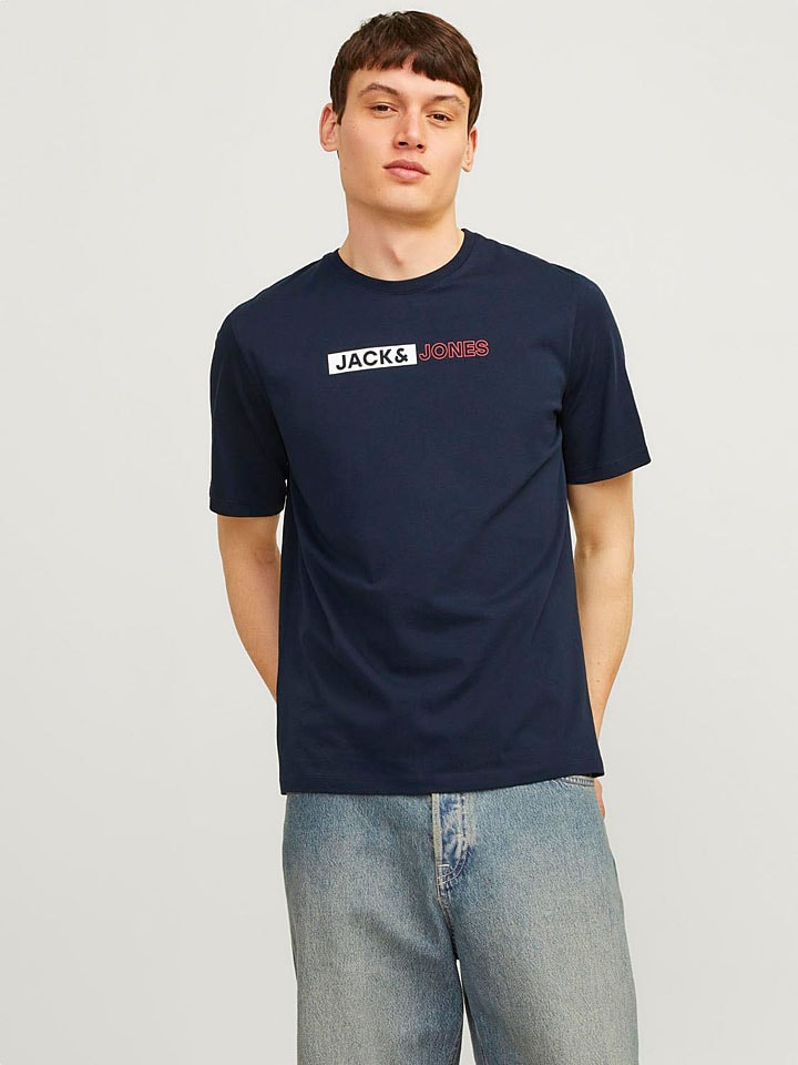 Jack & Jones Shirt in Dunkelblau günstig kaufen