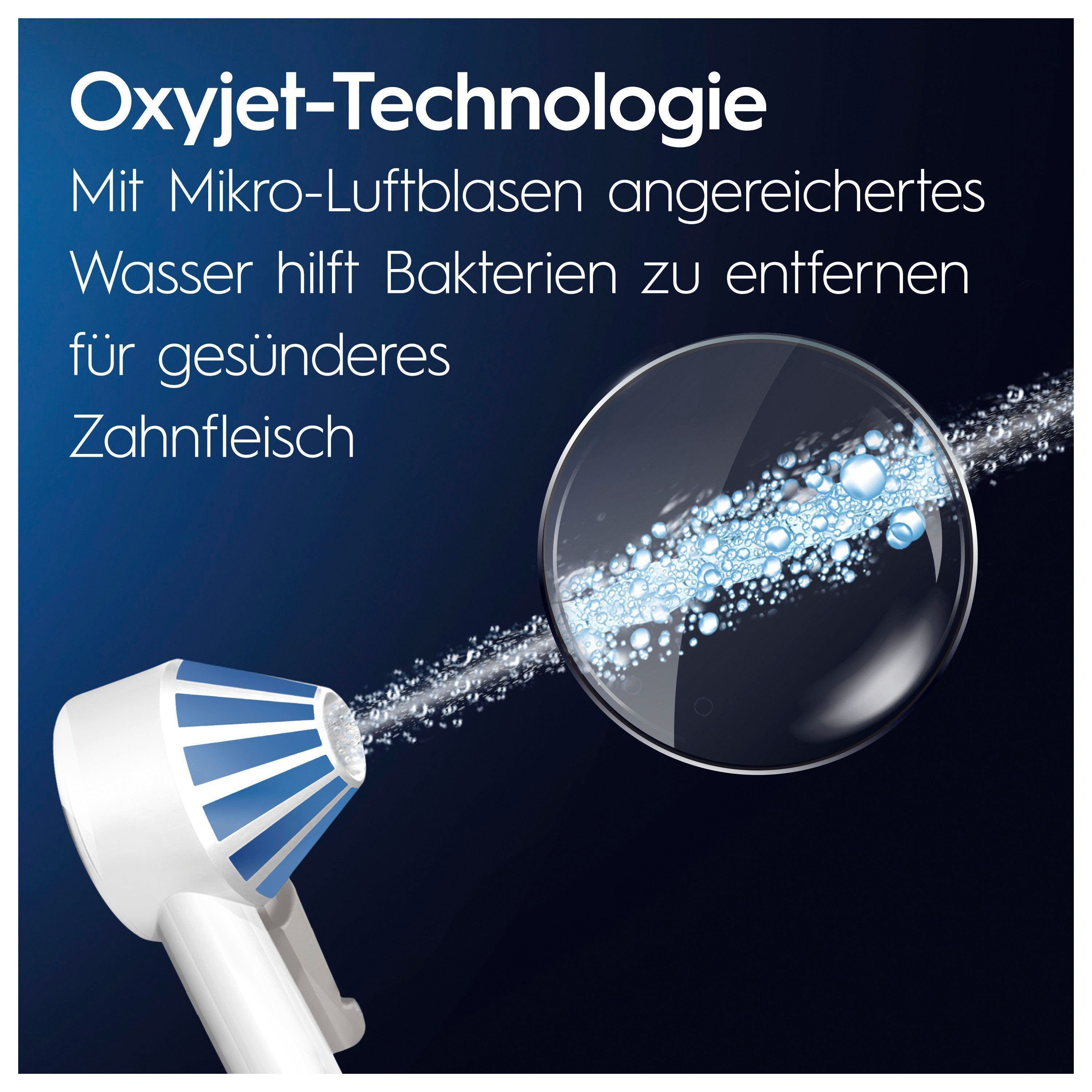 Oral-B Munddusche Oral Health Center, mit iO Series 4 elektrische Zahnbürste