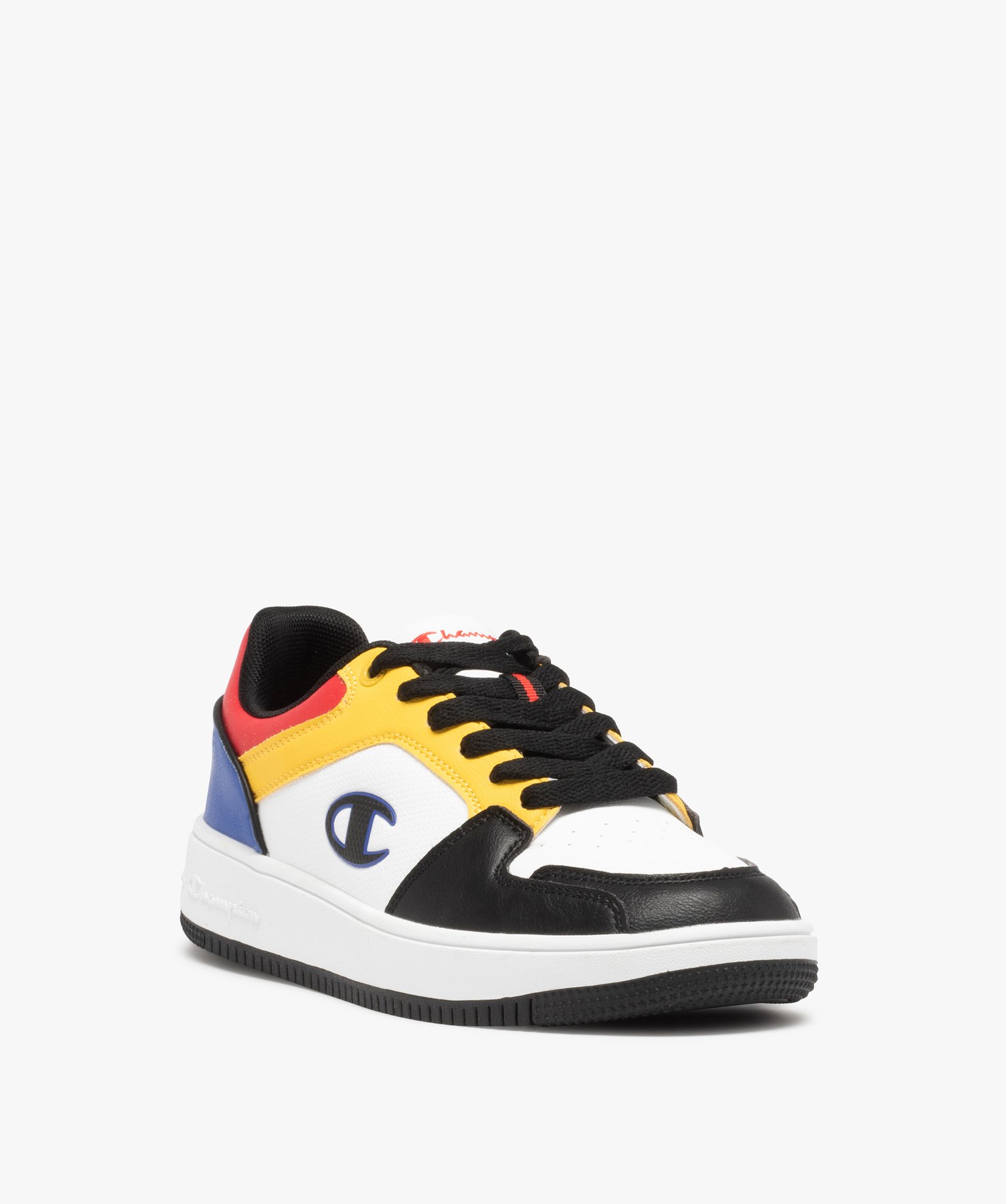 Baskets homme rétro tennis – Champion Rebound multicolore | GEMO