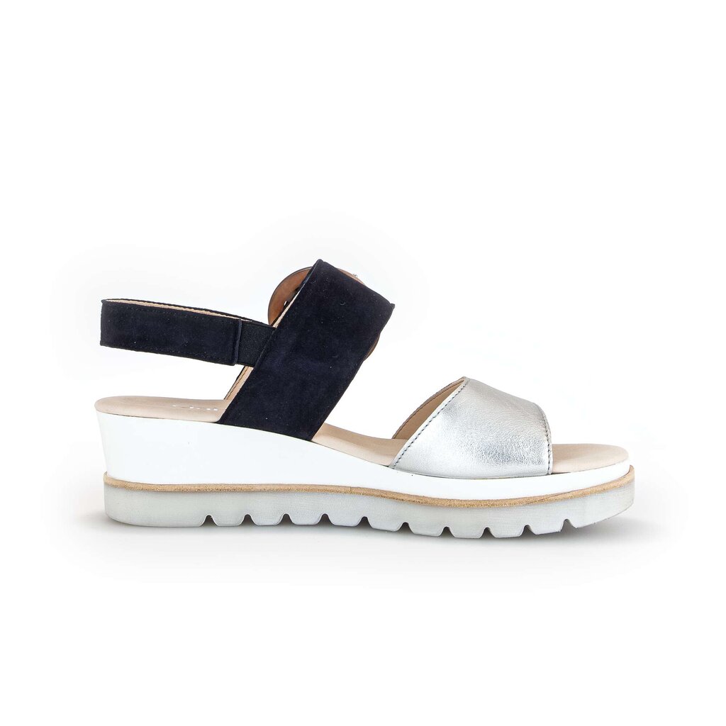 Gabor fashion Keilsandalette blau