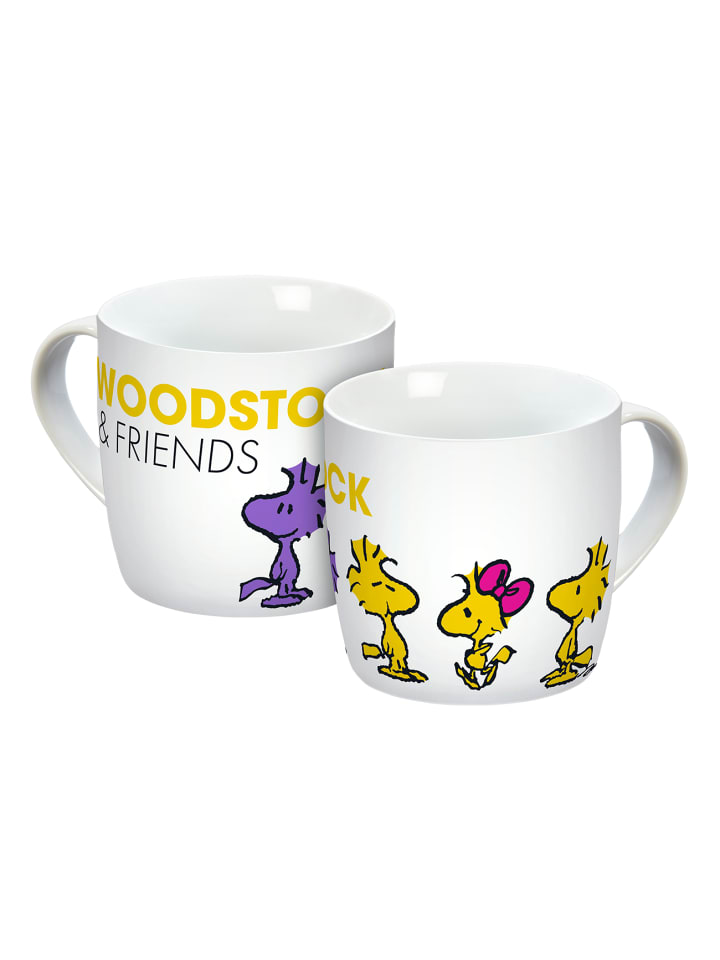Geda Labels Tasse Peanuts Woodstock in Gelb - 300 ml günstig kaufen onesize