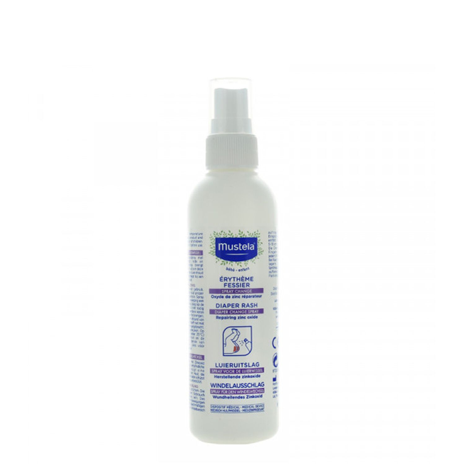 Mustela Spray Change Erytème Fessier 75 ml