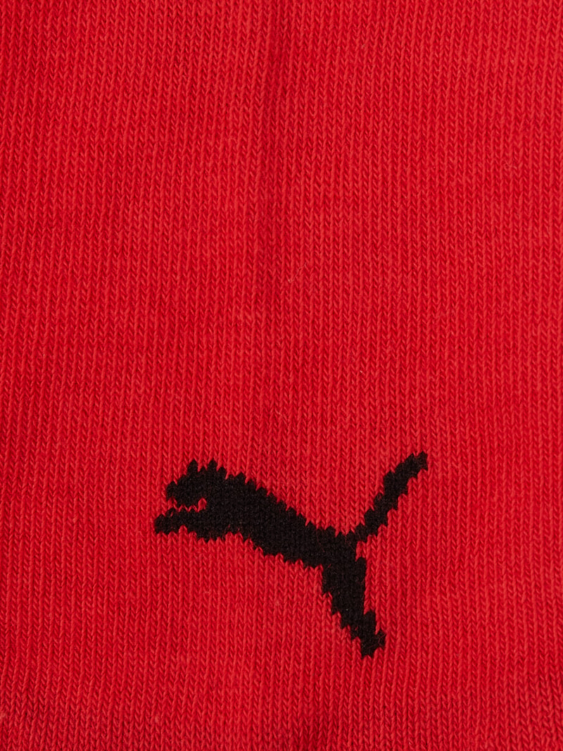 Sneakersocken mit Label-Details im 3er-Pack in rot