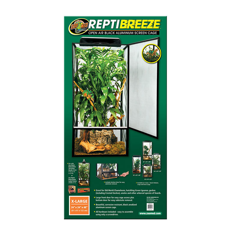 ZooMed Terrarien ZooMed ReptiBreeze Alu Screen Cage XL
