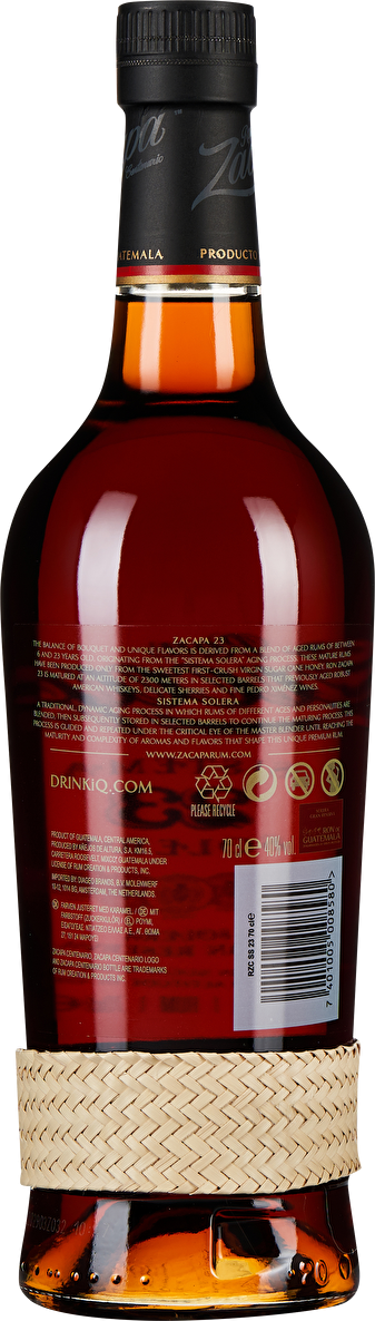 Ron Zacapa Rum Sistema Solera 23 Gran Reserva 0,7 Liter in Tube