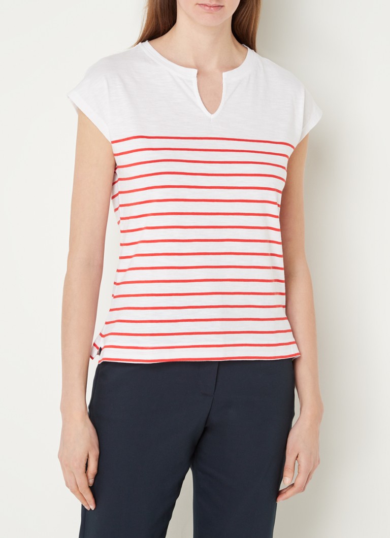 Top a righe stampato Hobbs Karis