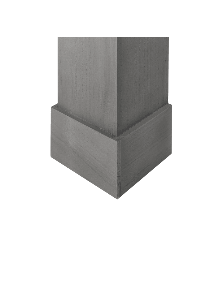 Beliani Kaminumrandung MANDRE in Grau - (W) 97 x (H) 99 x (L) 23 cm günstig kaufen onesize
