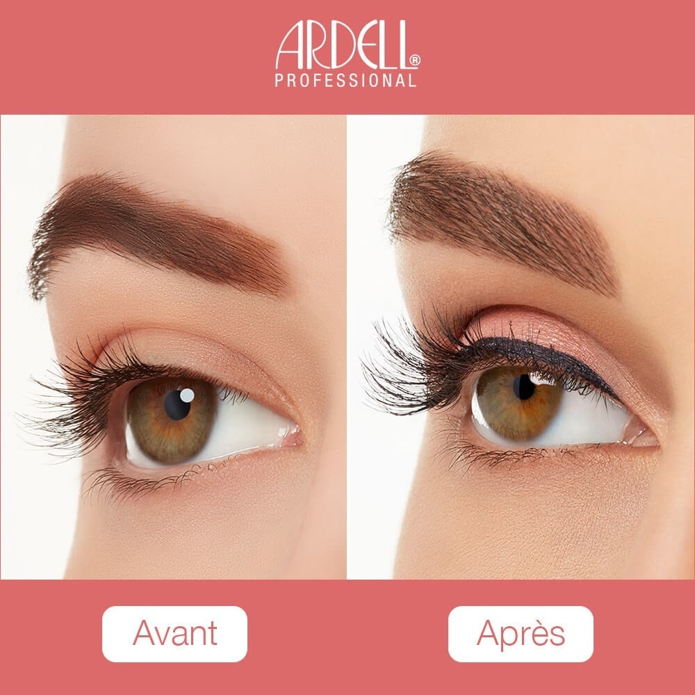 Kit de faux cils magnétiques Ardell avec eyeliner gel noir (2 g) Accent 002