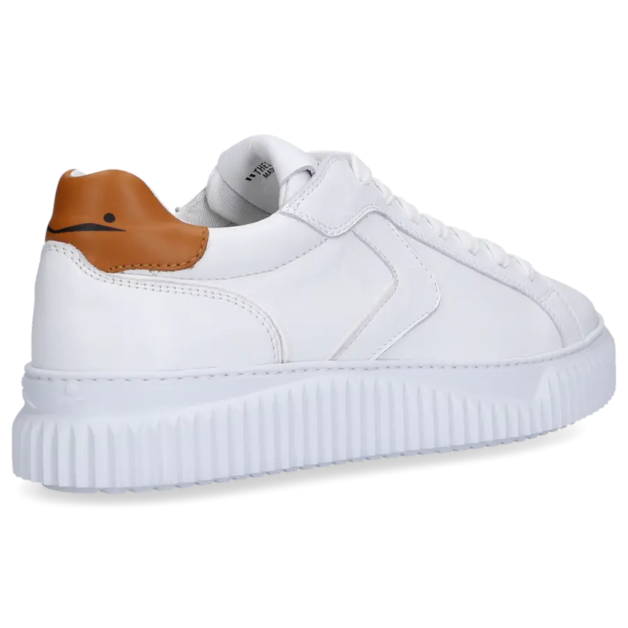 VOILE BLANCHE - Sneaker low LIPARI Veloursleder - weiß