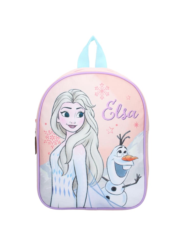 Disney Disney Kinder Rucksack Frozen II – Bunter Schulrucksack in Rosa günstig kaufen 29 x 22 cm
