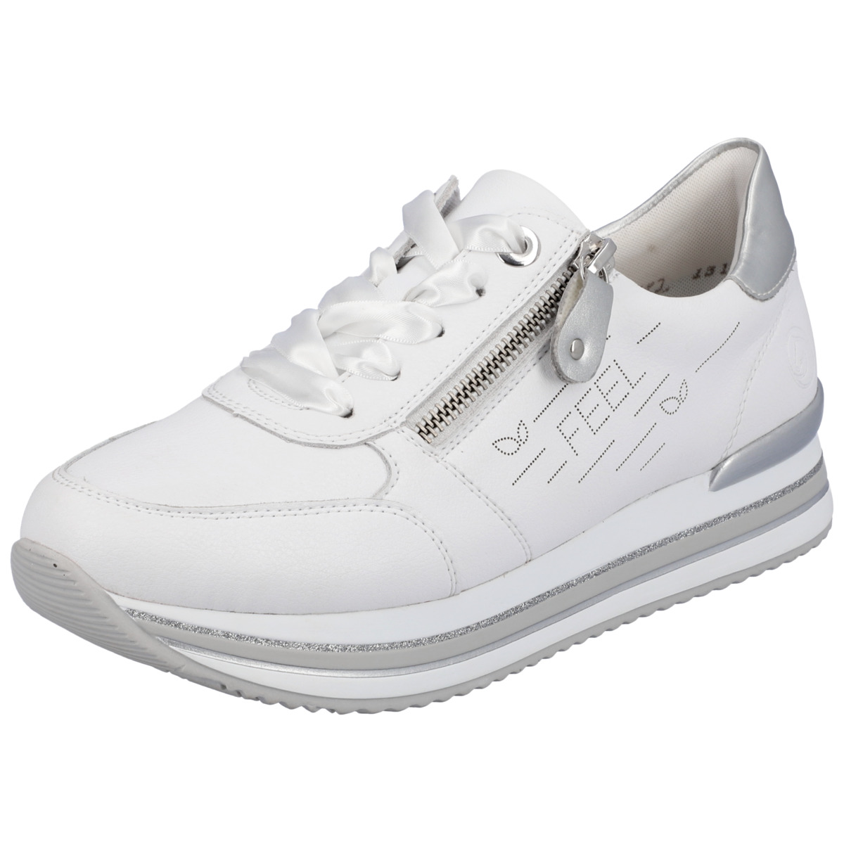 Remonte D1313 Sneaker Low weiss