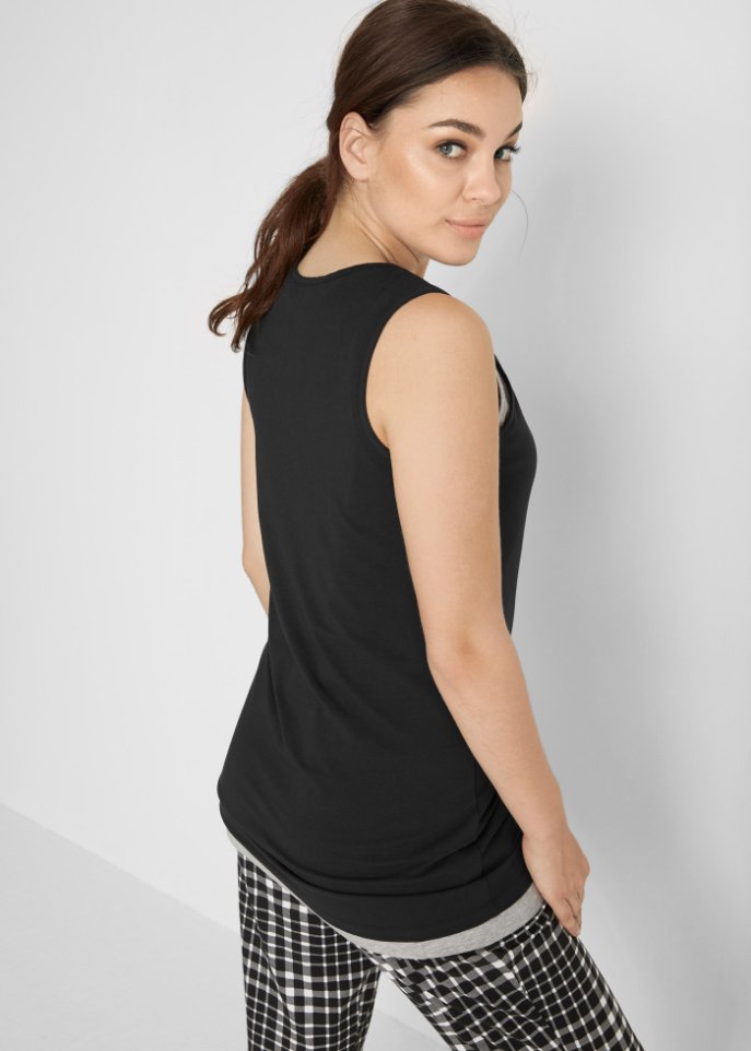 Basic-Long-Top, 2er-Pack