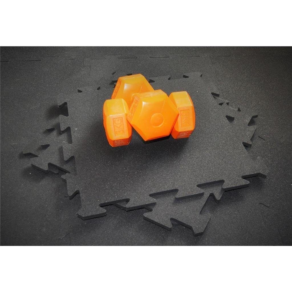 Sporttrend 24 Bodenmatte Gummi XS, Schutzmatte Bodenschutzmatte Fitnessmatte Sportmatte Trainingsmatte Yogamatte Übungsmatte Unterlegmatte Turnmatte Puzzlematte Bodenmatte