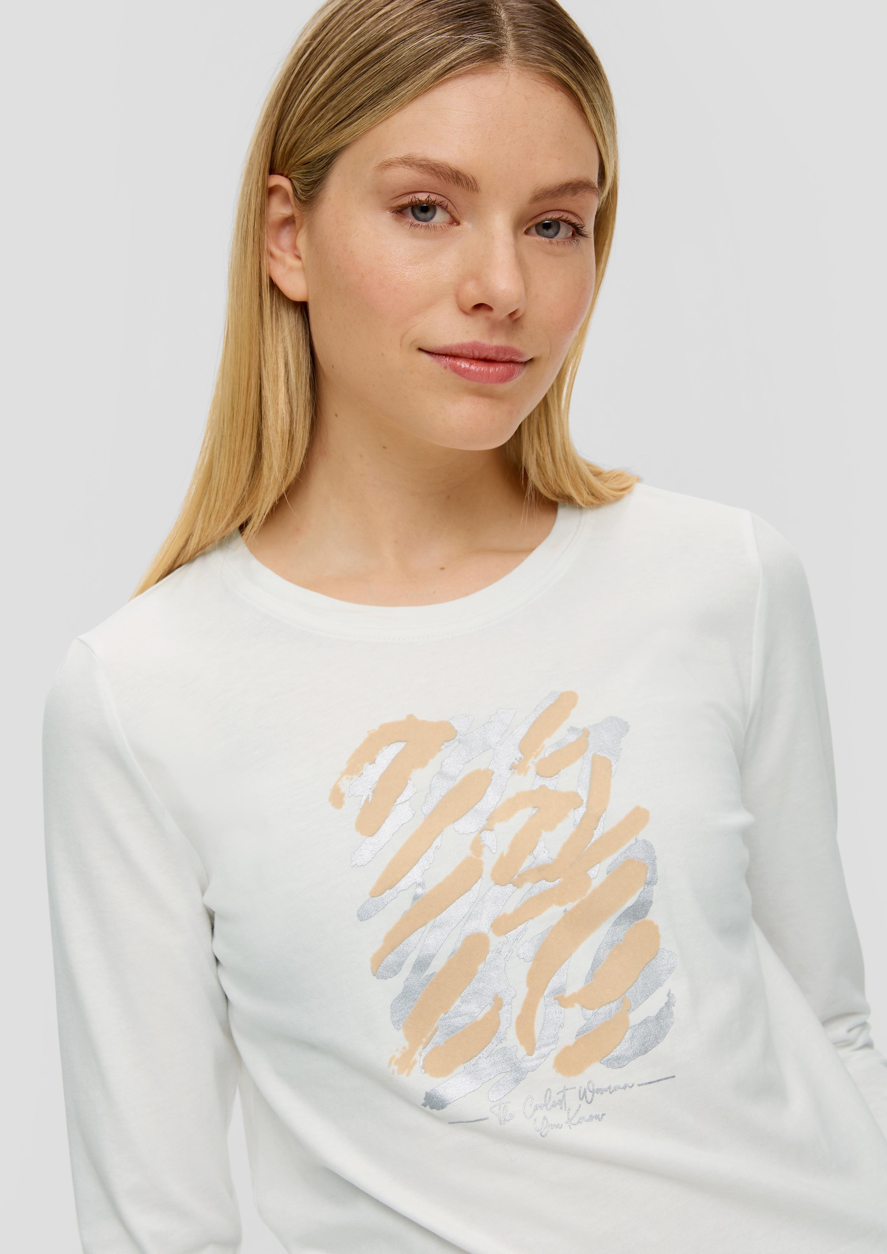 Longsleeve mit Effektprint  2138905-02D0