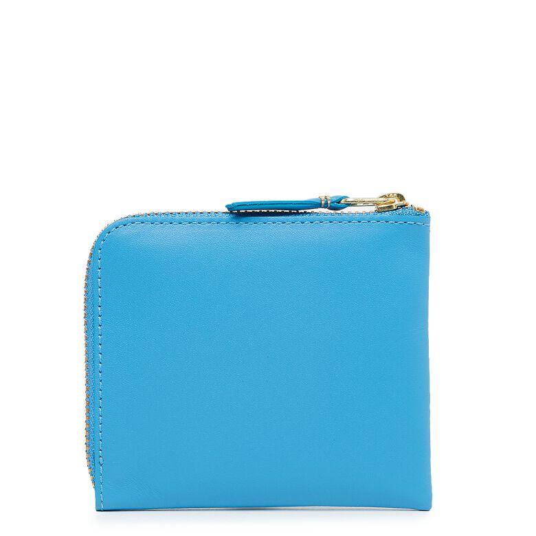 Comme des Garcons Wallet Classic Leather Line blue
