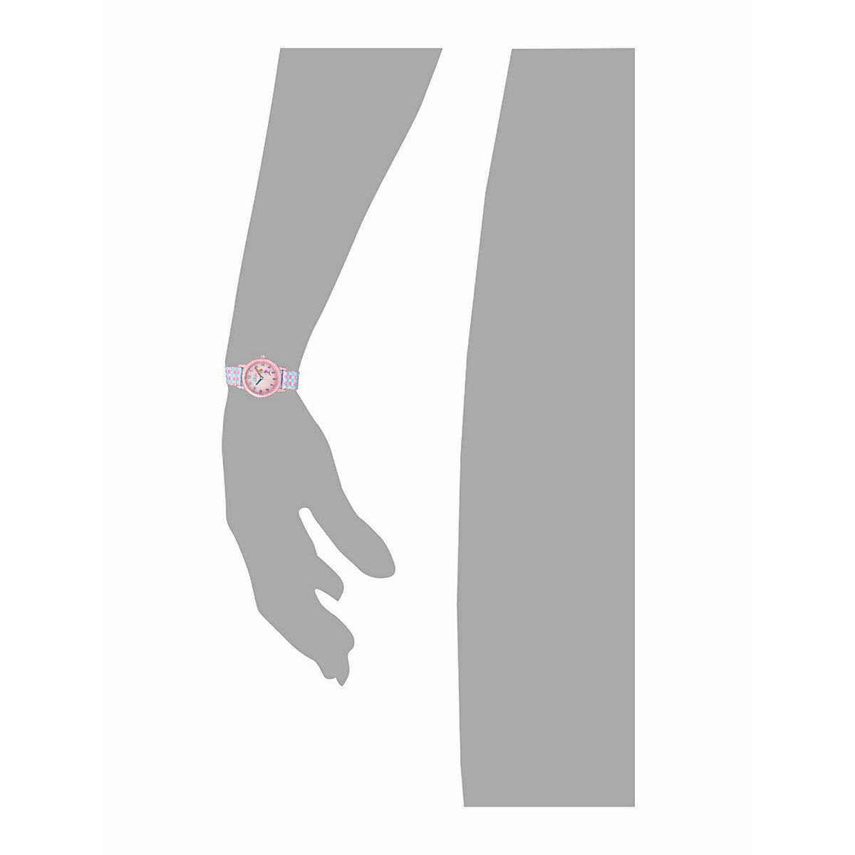Quarzuhr für Mädchen, Analog Quarz | Muscheln blau rosa Analoguhren für Mädchen