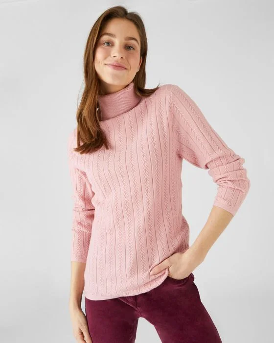 Pull col roulé chaud seconde peau Thermolactyl