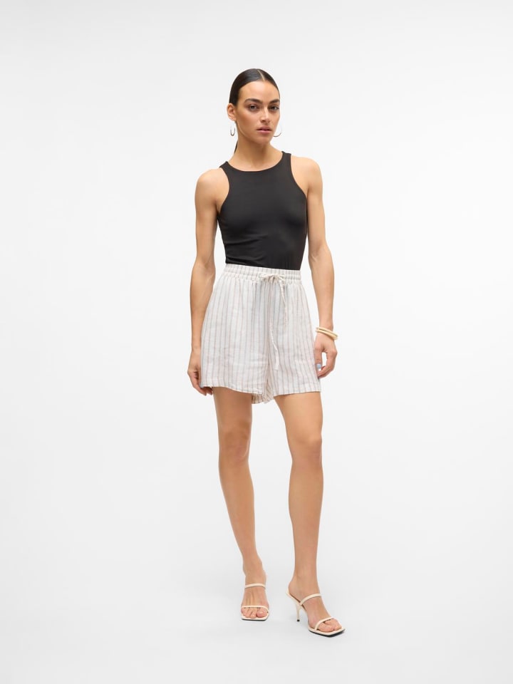 Vero Moda Shorts Elegante Kurze Leichte Sommer Pants in Braun günstig kaufen