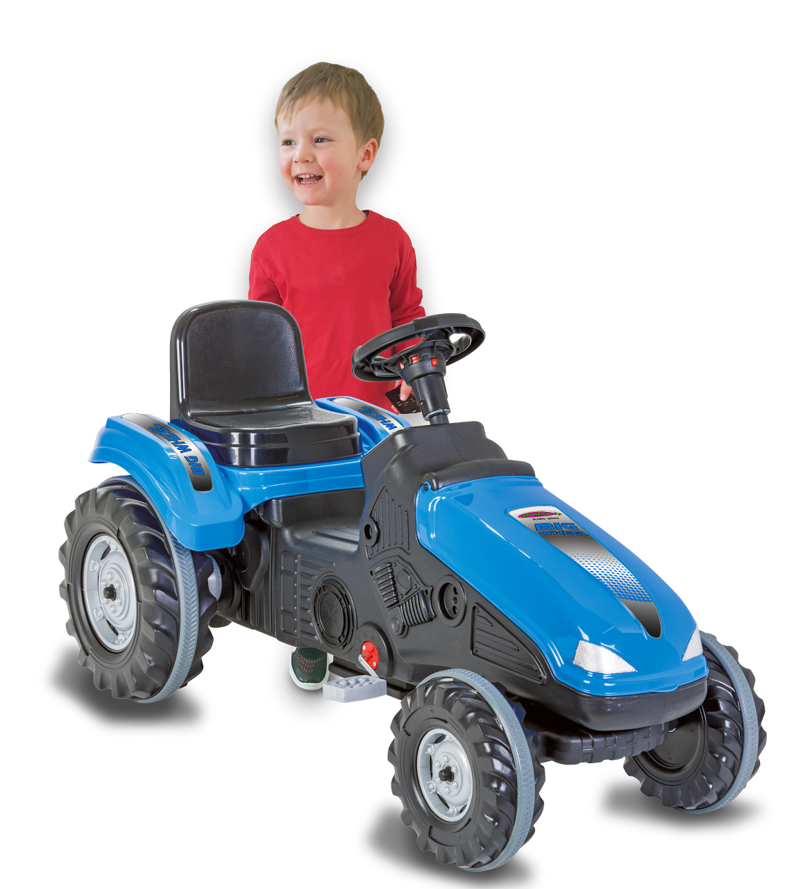 Jamara e.K. JAMARA Trettraktor Big Wheel blau