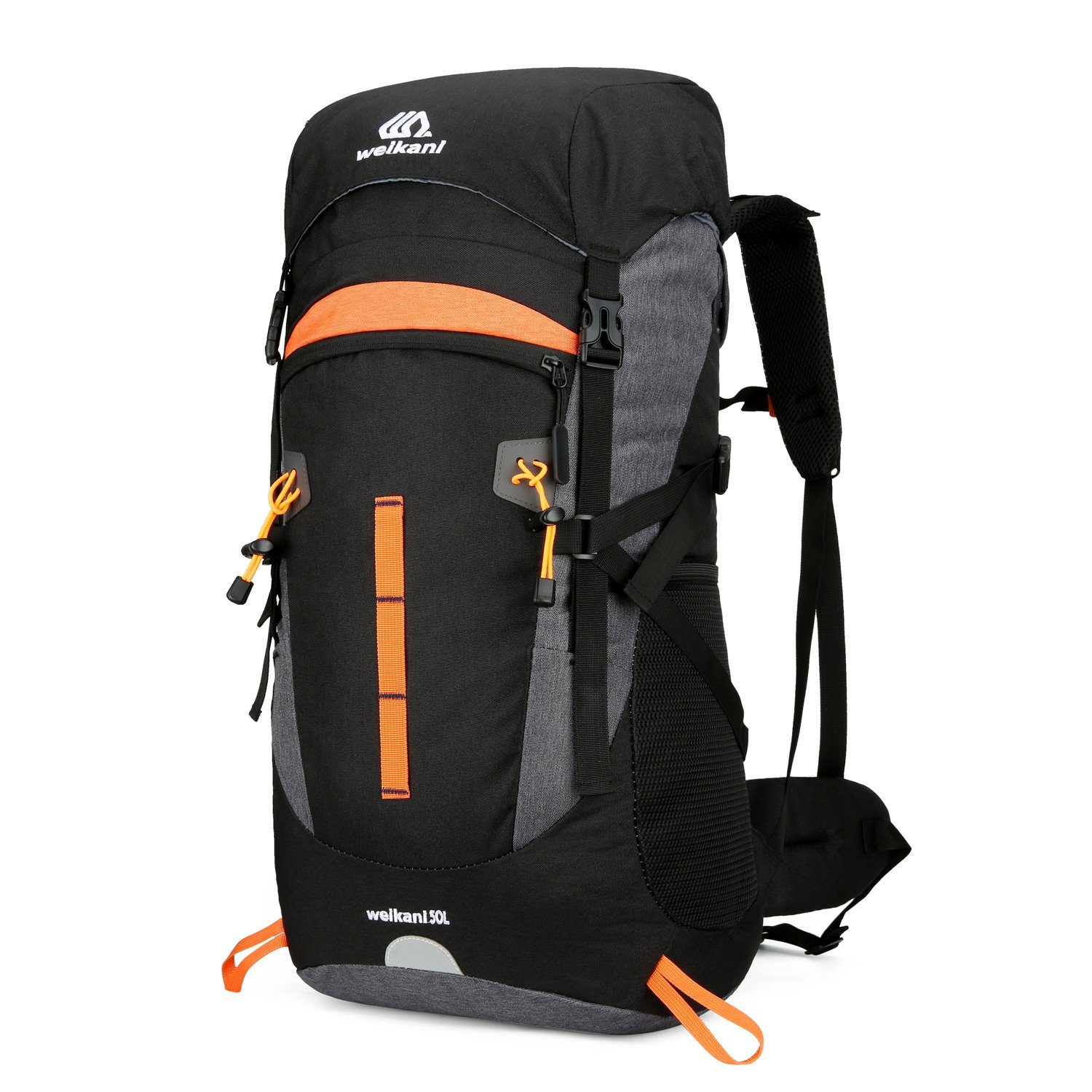 G4Free Wanderrucksack, 50L Wasserdichter Camping Rucksack mit Regenschutz